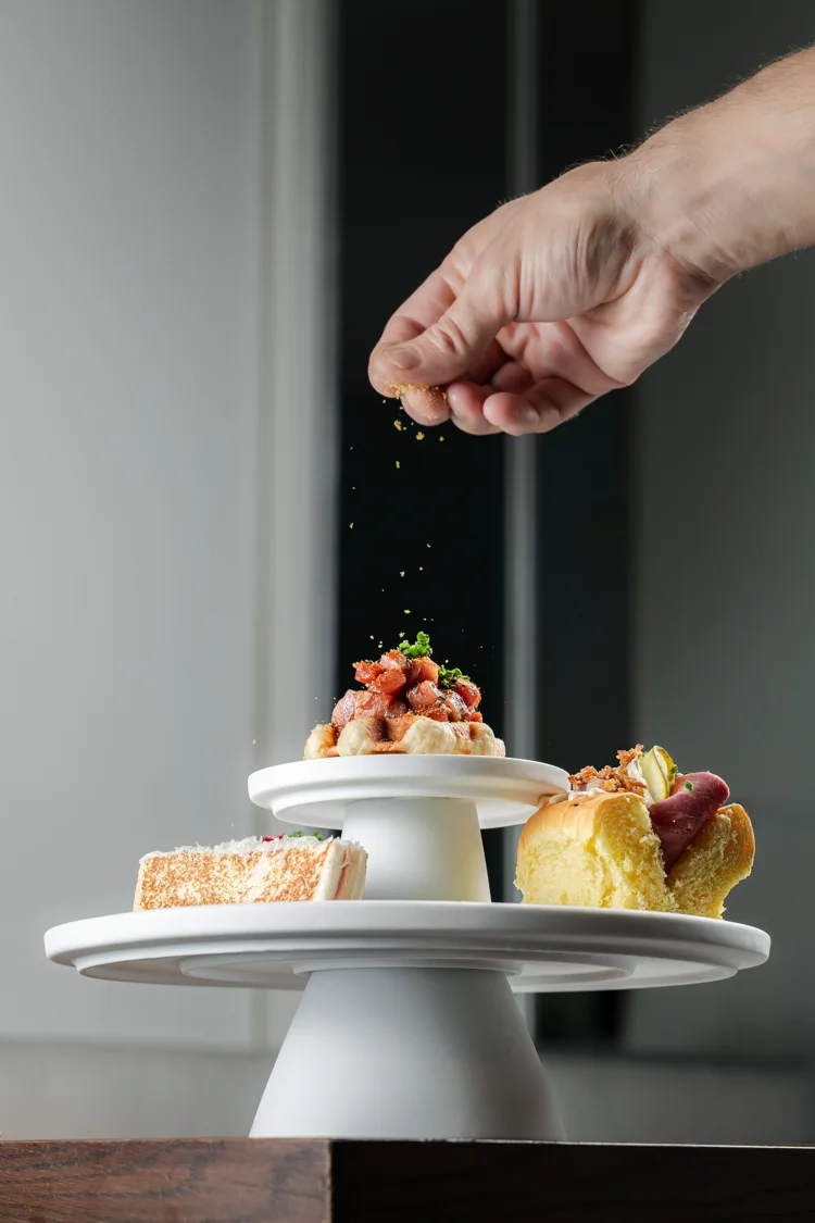 Preparación de aperitivos